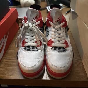 Size 7 - Jordan 4 Retro Mid Red Cement BS556